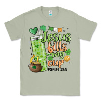 Matcha st. patricks day jesus fills my cup Classic Tee - MaliasSmallBusiness