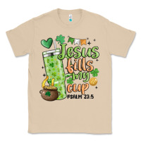 Mushroom st. patricks day jesus fills my cup Classic Tee - MaliasSmallBusiness
