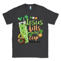 Smoke st. patricks day jesus fills my cup Classic Tee - MaliasSmallBusiness