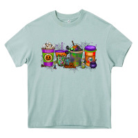 Arona Halloween Coffee Drink Heavy Core Tee - RacoonDesign