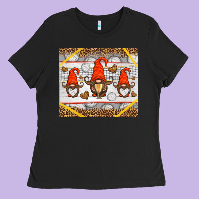 Western Volleyball Gnome Ladies Tee Designed By Hra Design Shop