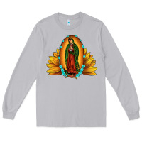Moon Dust sunflower our lady of guadalupe Long Sleeve Tee - JahusDesignShop