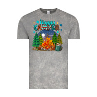 Cloud Rock happy camper Vintage Tee - MaliasSmallBusiness