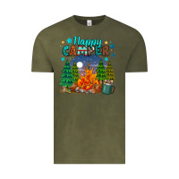 Happy Camper Vintage Tee | Teevron
