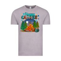 Vintage Zinc happy camper Vintage Tee - MaliasSmallBusiness