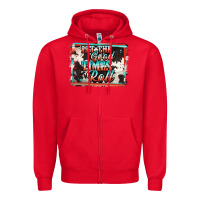 Red let the good times roll Zipper Hoodie - Jasminsmagicworld