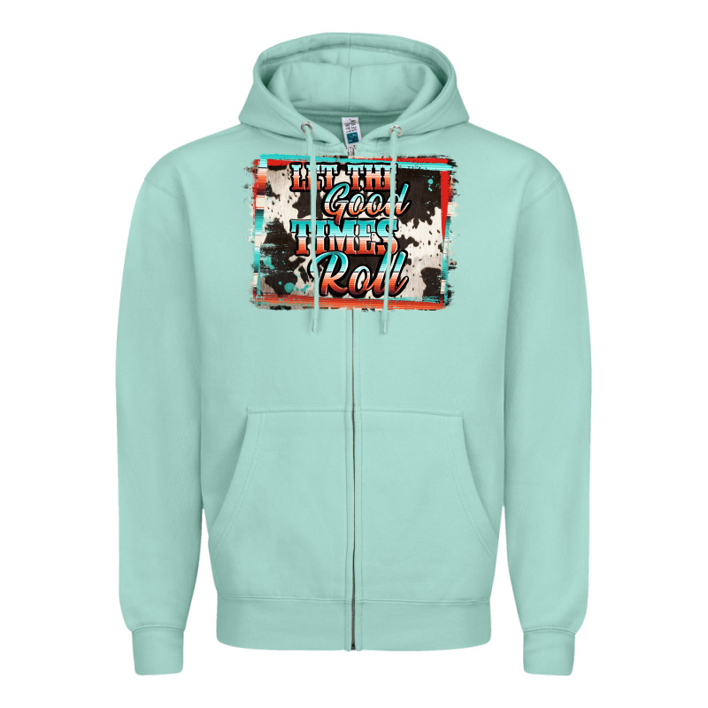 Let The Good Times Roll Zipper Hoodie by Jasminsmagicworld | Teevron
