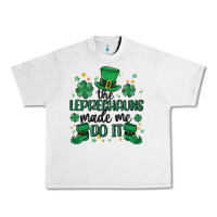 Lunar Rock the leprechauns made me do it Urban Heavy Tee - MaliasSmallBusiness