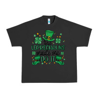Pigment Black the leprechauns made me do it Urban Heavy Tee - MaliasSmallBusiness