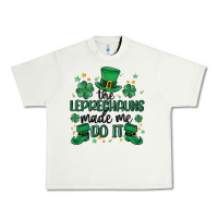 Pistachio the leprechauns made me do it Urban Heavy Tee - MaliasSmallBusiness