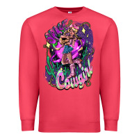 Cardinal Space cowgirl Premium Sweatshirt - HowdyJamesFarm