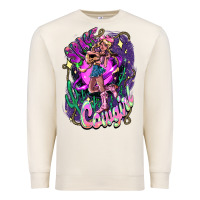 Sandshell Space cowgirl Premium Sweatshirt - HowdyJamesFarm
