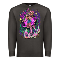 Smoke Space cowgirl Premium Sweatshirt - HowdyJamesFarm