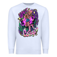 White Space cowgirl Premium Sweatshirt - HowdyJamesFarm