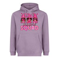 Lavender breast cancer afro gnomies support squad Heavyweight Hoodie - texasbilliewilder
