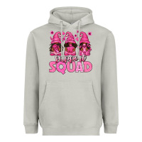 Breast Cancer Afro Gnomies Support Squad Heavyweight Hoodie | Teevron