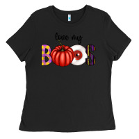 Black love my boos Ladies Tee - CowhideDigitalArt