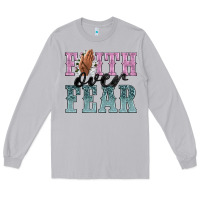 Moon Dust faith over fear Long Sleeve Tee - NancyCooperArtShop