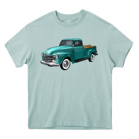 Arona western truck left 34 view Heavy Core Tee - FaDigitalArtStudio