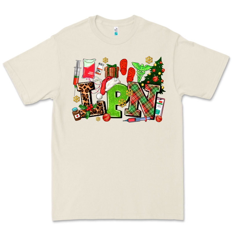 Lpn Christmas Nurse With Premium Tee by AdoDesignShop | Teevron