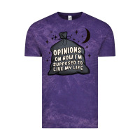 Cloud Purple opinions on how i'm supposed to live my life Vintage Tee - MaliasSmallBusiness