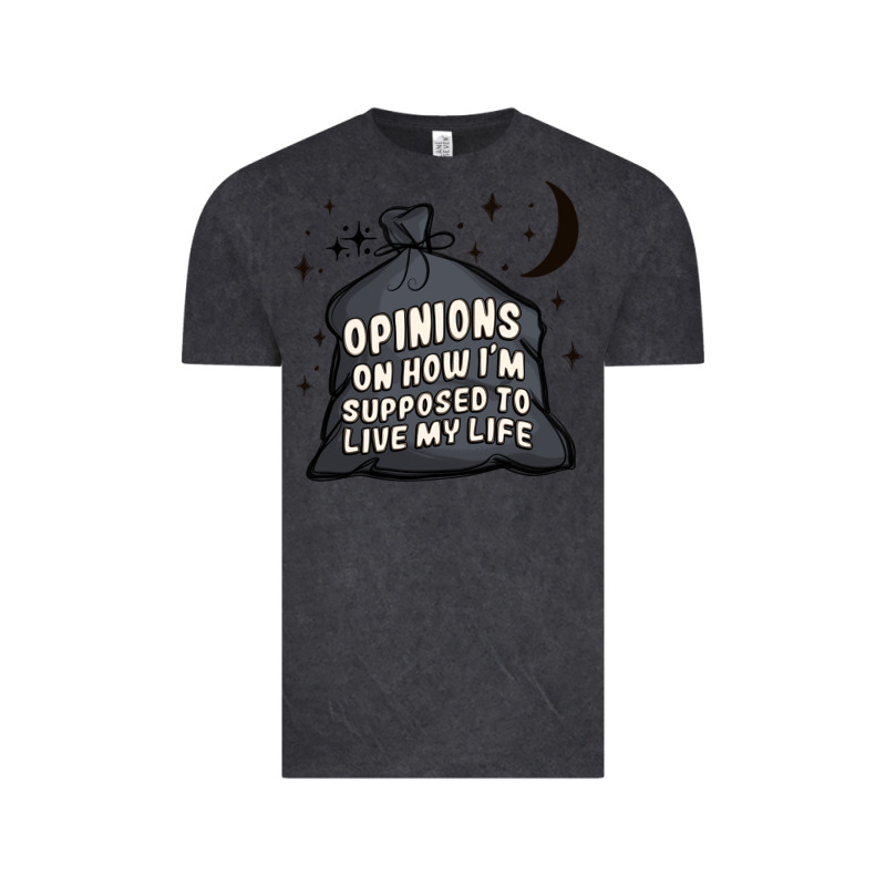 Opinions On How I'm Supposed To Live My Life Vintage Tee by MaliasSmallBusiness | Teevron