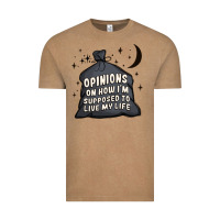 Vintage Coffee opinions on how i'm supposed to live my life Vintage Tee - MaliasSmallBusiness