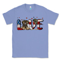 Colony Blue love army Classic Tee - MaliasSmallBusiness