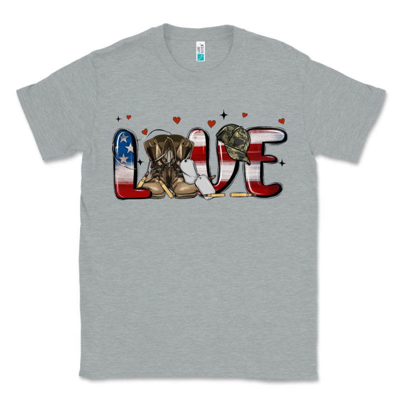 Love Army Classic Tee by MaliasSmallBusiness | Teevron