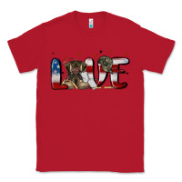 Red love army Classic Tee - MaliasSmallBusiness
