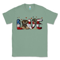 Sage love army Classic Tee - MaliasSmallBusiness