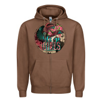 Chestnut let's go girls Zipper Hoodie - Jasminsmagicworld