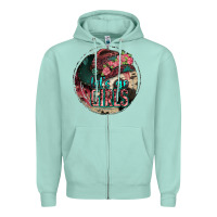 Seafoam let's go girls Zipper Hoodie - Jasminsmagicworld