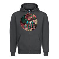 Smoke let's go girls Zipper Hoodie - Jasminsmagicworld