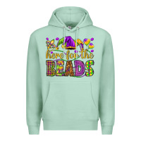 Seafoam Here for the beads Premium Hoodie - HowdyJamesFarm