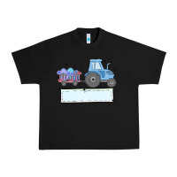 Black easter tractor boy Urban Heavy Tee - MaliasSmallBusiness