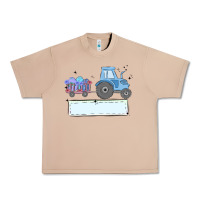 Burro easter tractor boy Urban Heavy Tee - MaliasSmallBusiness