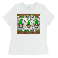 White western golf gnome Ladies Tee - HRA Design Shop