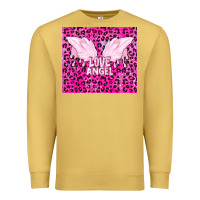 Antique Gold love angel Premium Sweatshirt - TumblerDesignByShophia