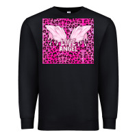 Black love angel Premium Sweatshirt - TumblerDesignByShophia