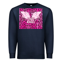 Navy love angel Premium Sweatshirt - TumblerDesignByShophia
