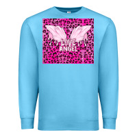 Ocean Blue love angel Premium Sweatshirt - TumblerDesignByShophia