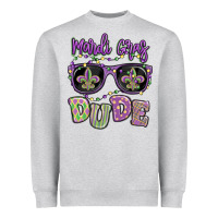 Mardi Gras Dude Heavyweight Sweatshirt | Teevron