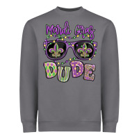 Storm mardi gras dude Heavyweight Sweatshirt - MaliasSmallBusiness