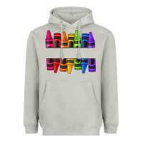 Moon Dust custom name crayons Heavyweight Hoodie - texasbilliewilder