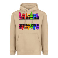 Mushroom custom name crayons Heavyweight Hoodie - texasbilliewilder