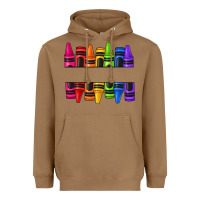 Toasted Coconut custom name crayons Heavyweight Hoodie - texasbilliewilder