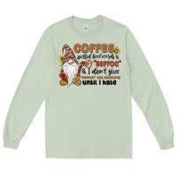 Matcha coffee spelled backwards is eeffoc & i don't give Long Sleeve Tee - MaliasSmallBusiness