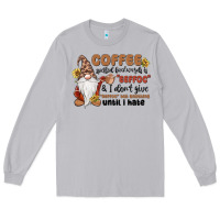 Moon Dust coffee spelled backwards is eeffoc & i don't give Long Sleeve Tee - MaliasSmallBusiness