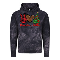 Cloud Black peace love christmas Vintage Hoodie - BarkalooDesign